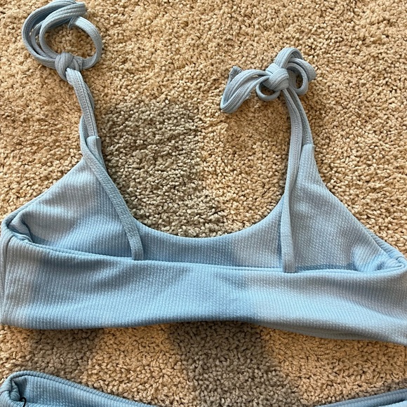 Zaful Light Blue Bikini Set - Picture 5 of 5